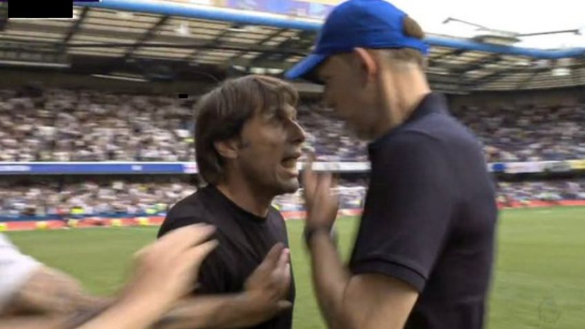 Pelea de técnicos: Tuchel y Conte, cerca de los GOLPES en el Chelsea vs Tottenham (VIDEO)