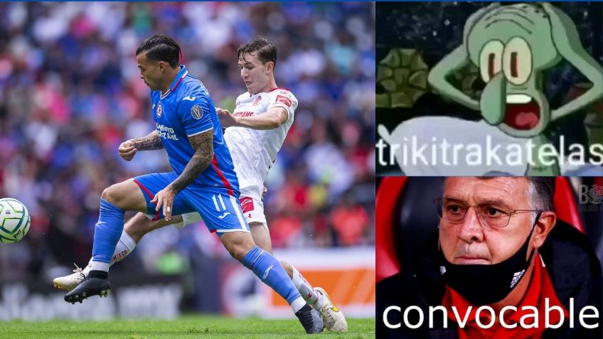 ¡Ratero! Los memes repudian el polémico triunfo de Toluca sobre Cruz Azul en el Azteca