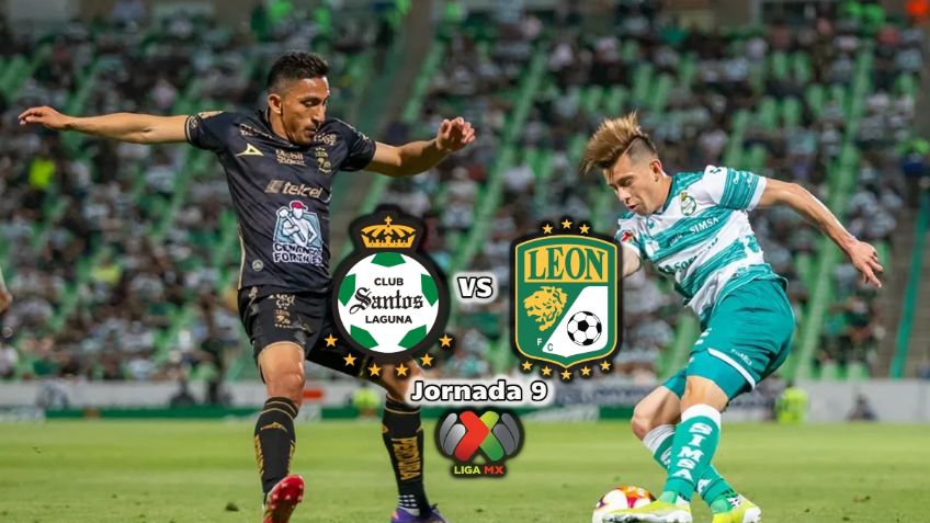 Qué canal transmite Santos vs León EN VIVO por TV: Jornada 9 Liga MX