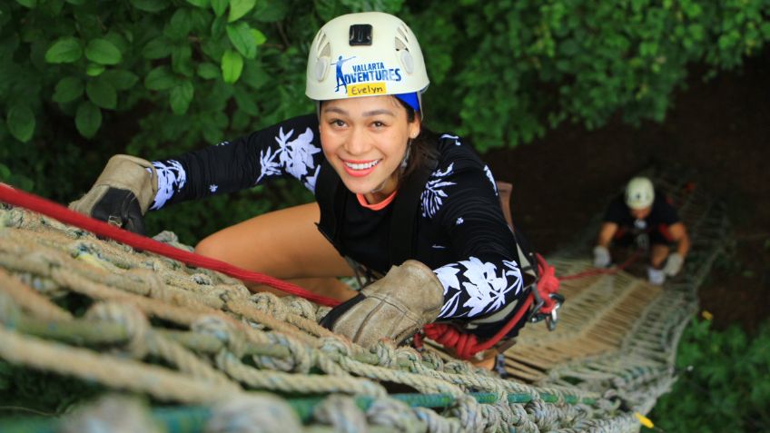 Exatlón México: Evelyn Guijarro pone en riesgo su vida para cumplir reto (VIDEO VIRAL)