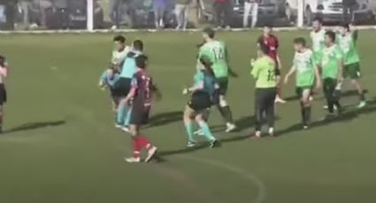 Propinó golpiza a árbitra y ahora se lleva la sanción de su vida | VIDEO VIRAL