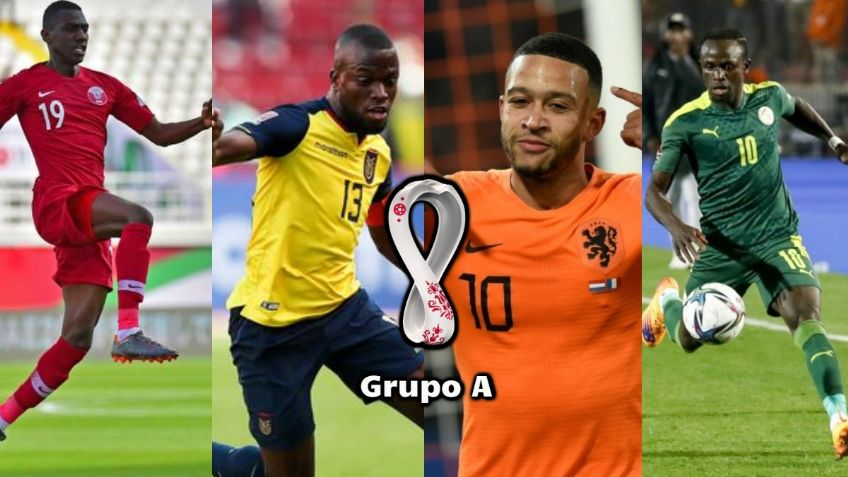 Este es el fixture del Grupo A para el Mundial de Qatar 2022