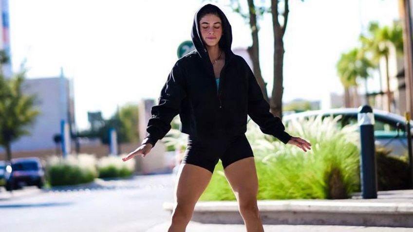 5 FOTOS de Valery Carranza y su trabajo de pierna y glúteos con música