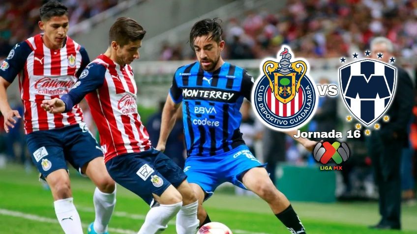 Qué canal transmite Chivas vs Monterrey por TV: Jornada 16 Liga MX
