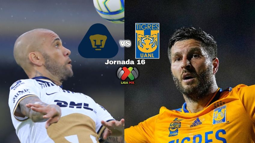 Qué canal transmite Pumas vs Tigres por TV: Jornada 16 Liga MX