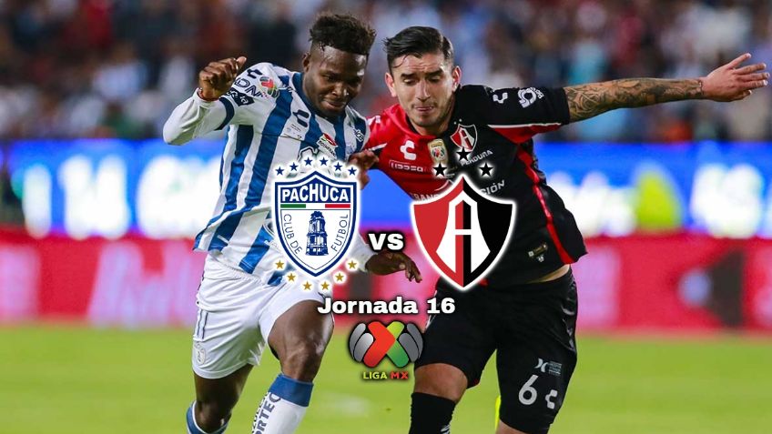 Qué canal transmite Pachuca vs Atlas EN VIVO por TV: Jornada 16 Liga MX