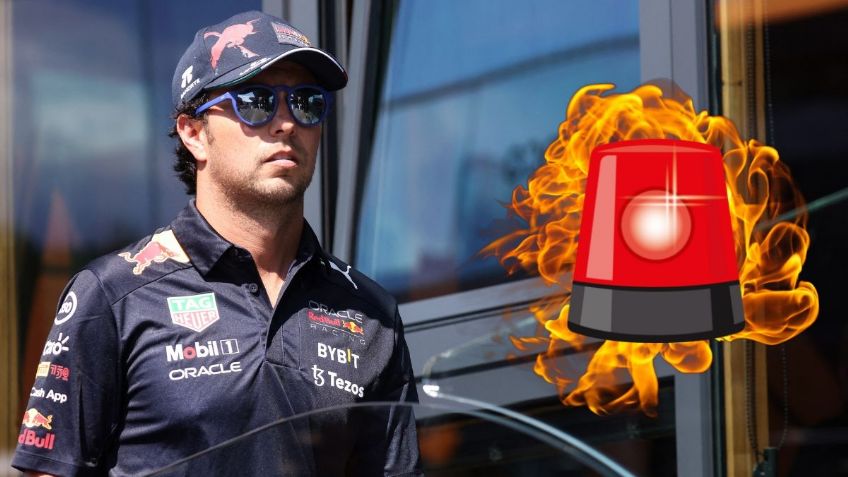 ¿Checo Pérez tendrá un accidente? Predicen fuego y peligro en las próximas semanas