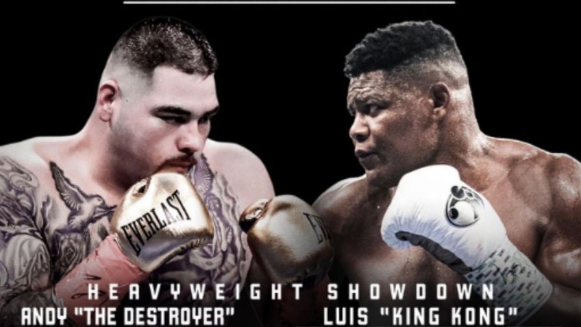 Andy Ruiz recibe duro golpe de rival previo a pelea contra King Kong Ortiz