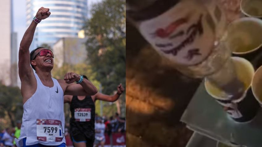 VIDEO VIRAL: Adulteran bebidas del Maratón CDMX con alcohol
