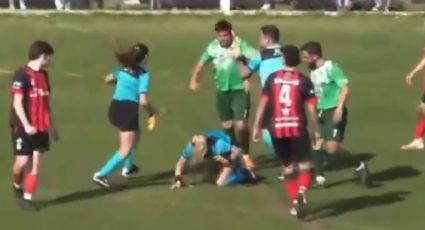 Así va la situación judicial del jugador que golpeó a una árbitra y se hizo viral