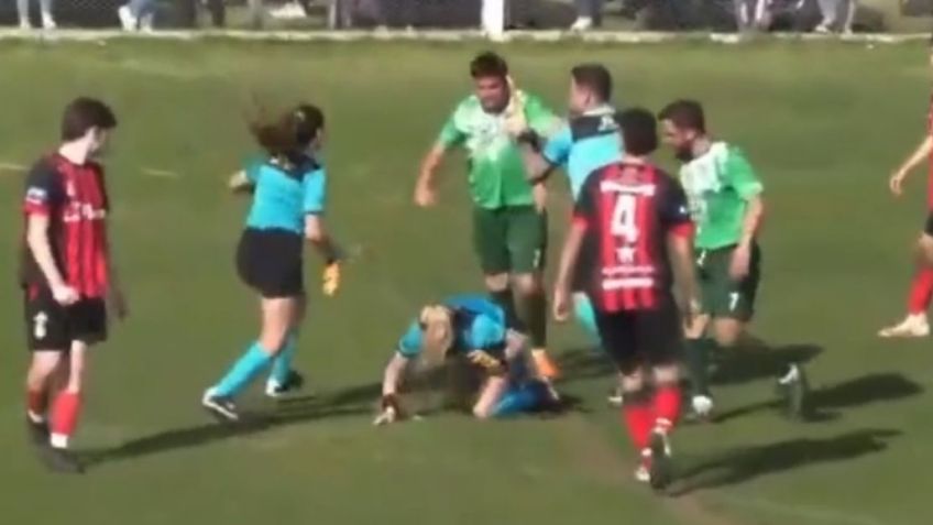 Así va la situación judicial del jugador que golpeó a una árbitra y se hizo viral