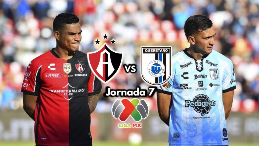 Qué canal transmite Atlas vs Querétaro por TV: Jornada 7 Liga MX