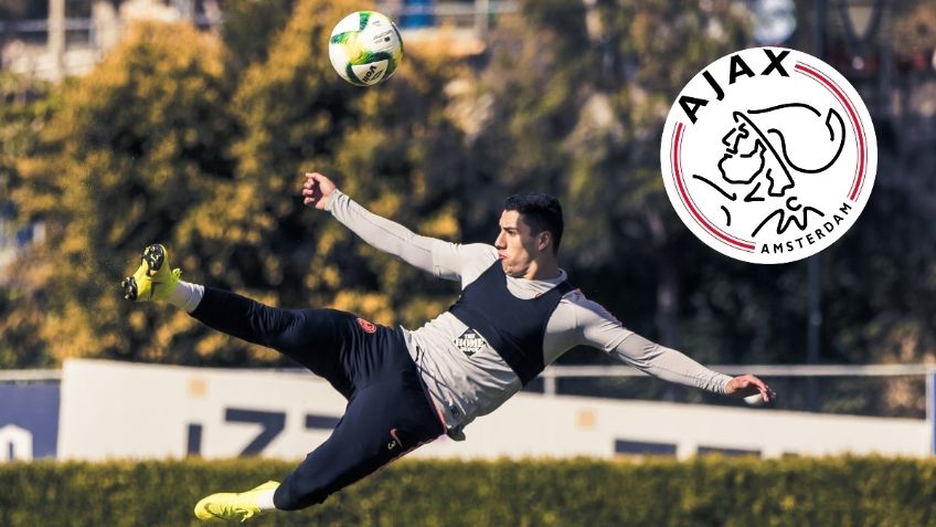 ¿Cuántos años de contrato firma Jorge Sánchez con el Ajax?