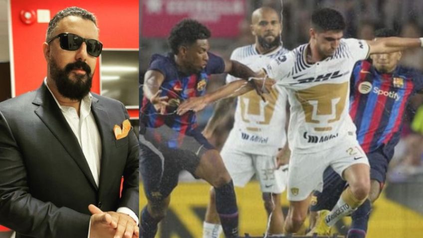 La polémica crítica del Brujo Morales a Pumas: "Se bajan los pantalones contra Barcelona"