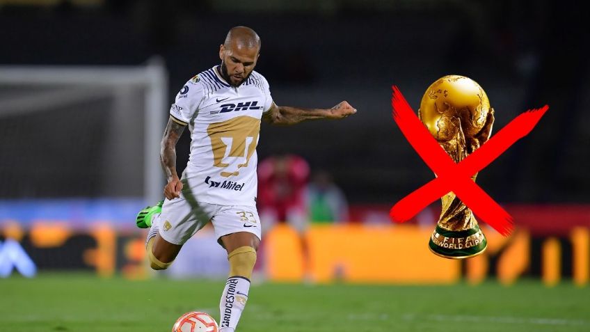 ¿Por culpa de Pumas, Dani Alves no fue convocado con Brasil previo a Qatar 2022?