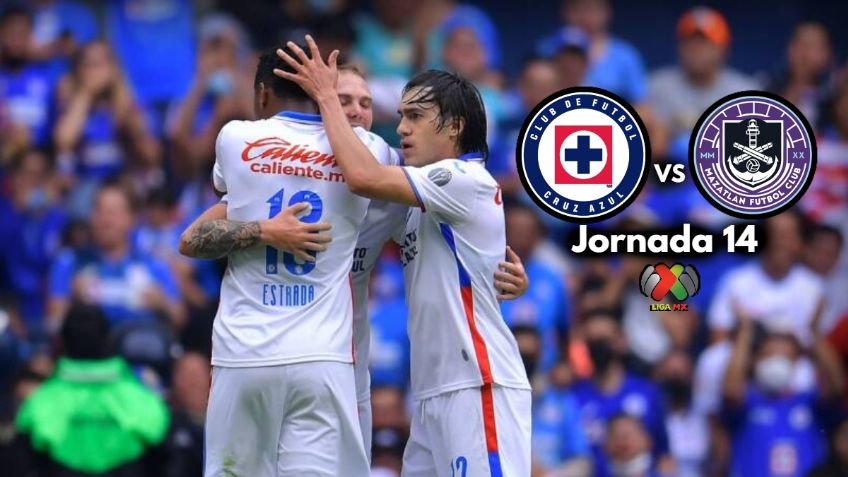 Qué canal transmite Cruz Azul vs Mazatlán EN VIVO por TV: Jornada 14 Liga MX