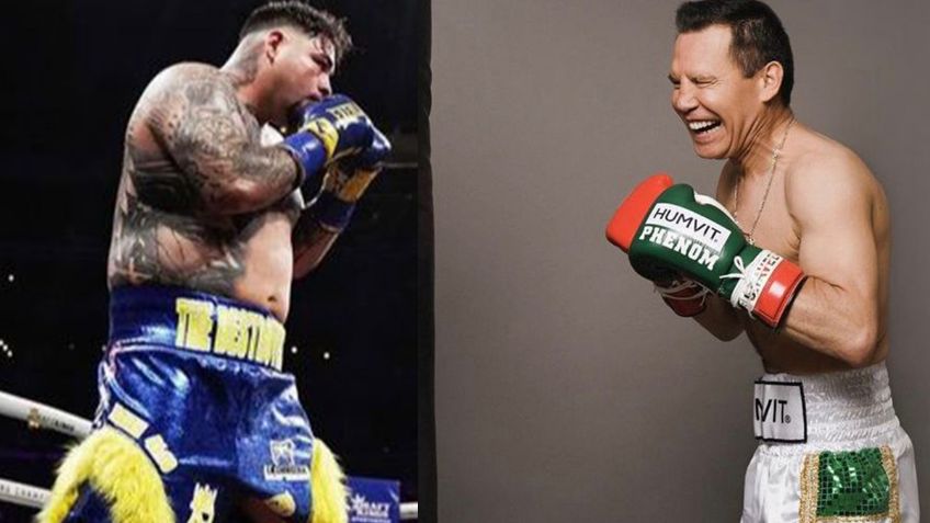 Andy Ruiz manda a la lona a Julio César Chávez por llamarlo "huevón"