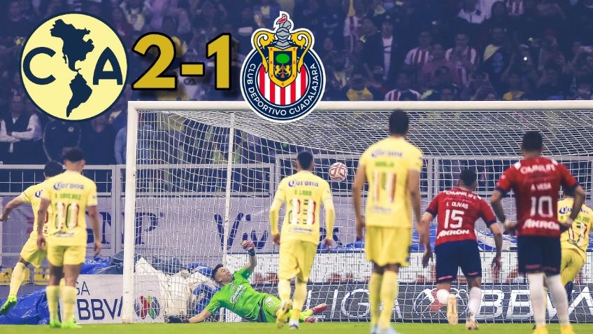Liga MX: En duelo trepidante, América vence a Chivas y es más líder que nunca | MEMES