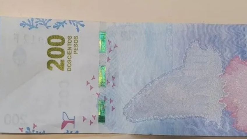 Este es el billete de 200 pesos con un "error" por el que pagan mucho en Internet