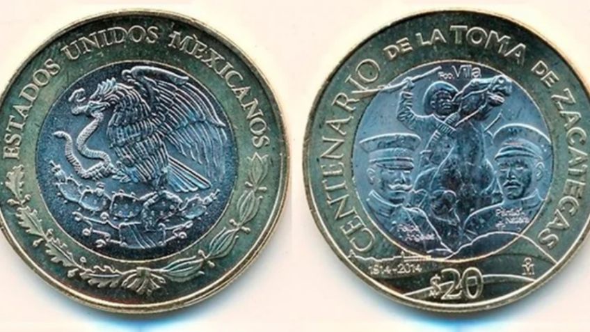 ¿Cómo reconocer la moneda de Pancho Villa que vale 500 mil pesos?