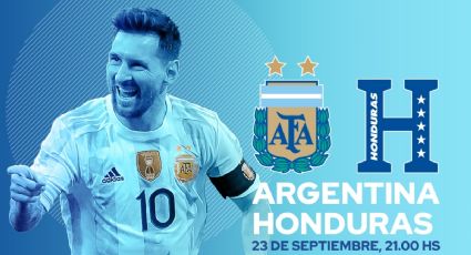 Qué canal transmite HOY Argentina vs Honduras EN VIVO por TV: Amistoso 2022