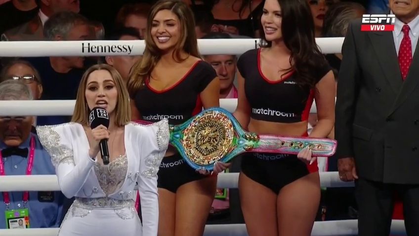 La experiencia de Carolina Ross con Canelo Álvarez en Las Vegas