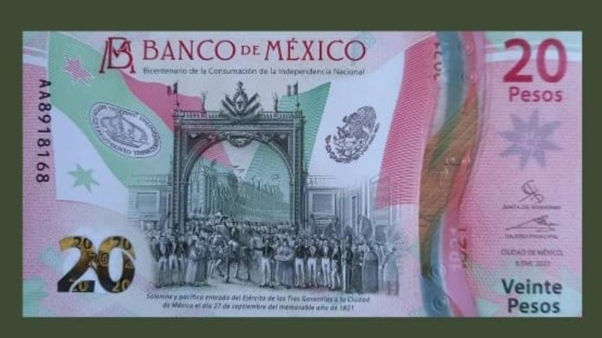 ¿Cuál es el billete de 20 pesos que vale hasta medio millón de pesos?