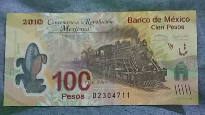Entregan hasta 300 mil pesos a quien tenga este billete de 100 pesos