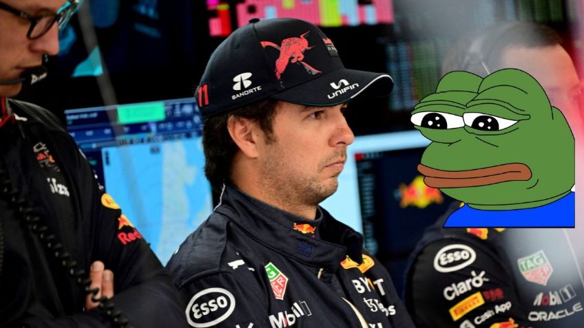 MEMES no perdonan a Checo Pérez por accidente en la Qualy del GP de Países Bajos