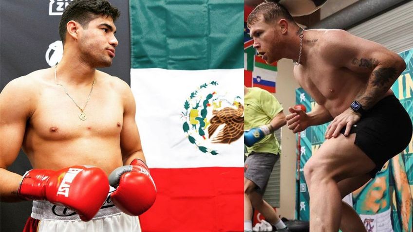 Canelo Álvarez recibe gancho del papá de Benavidez por culpa de Zurdo Ramírez