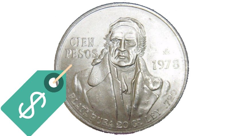 ¿Cuánto ofrecen por la extraña moneda de 100 pesos con la imagen de Morelos?