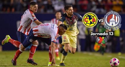 Qué canal transmite Club América vs San Luis EN VIVO por TV: Jornada 13 Liga MX