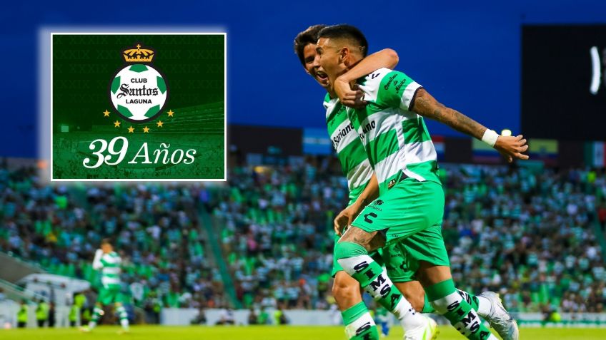 ¡Feliz cumpleaños, Santos Laguna! Los Guerreros cumplen 39 años