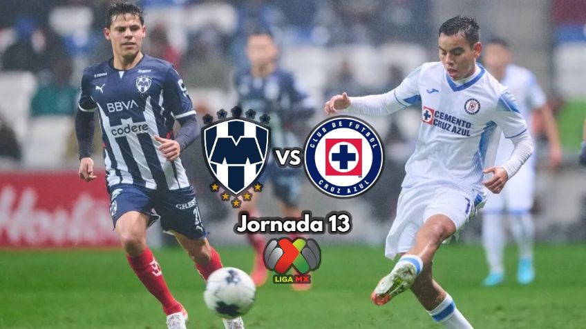 Qué canal transmite Monterrey vs Cruz Azul EN VIVO por TV: Jornada 13 Liga MX