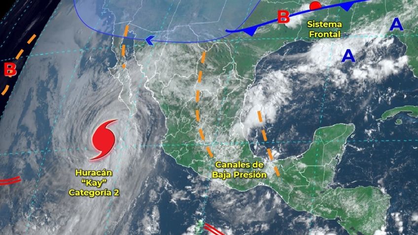 Huracán Kay: ¿Qué estado regresa a clases tras su paso?