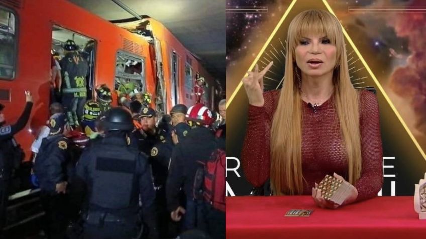 ¡Una más! La predicción de Mhoni Vidente sobre el ACCIDENTE del Metro en CDMX