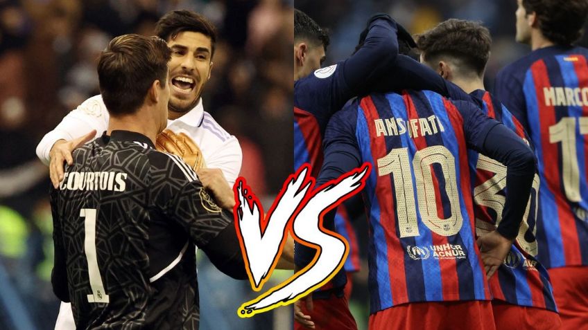 Real Madrid vs Barcelona: ¿cuándo y a qué hora ver la final de la Supercopa de España?