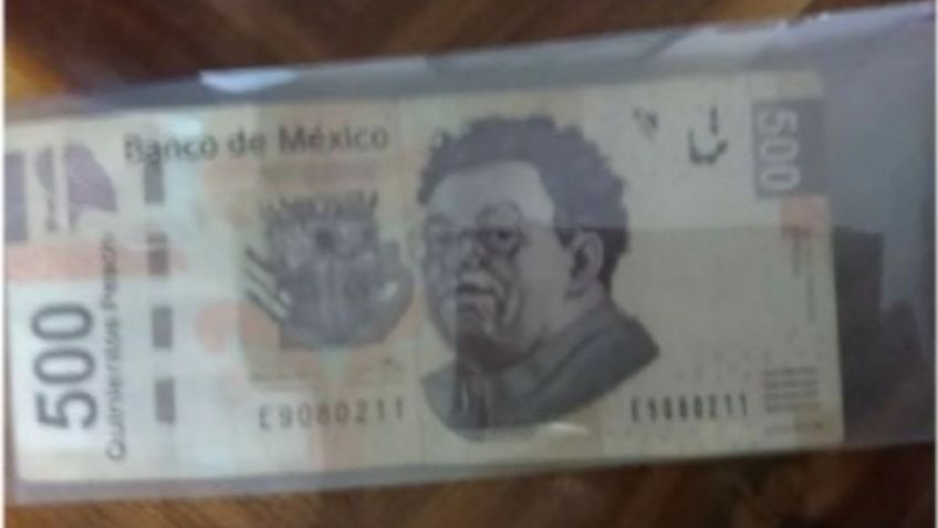 Así puedes reconocer el billete de 500 pesos que vale más de 28 mil