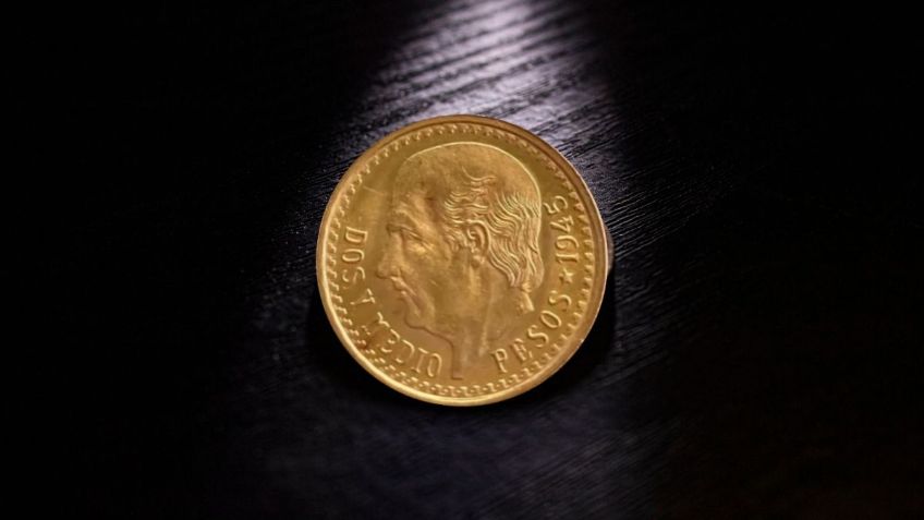 ¿Dos y medio pesos? La colección de monedas de oro que vale más de 50 mil