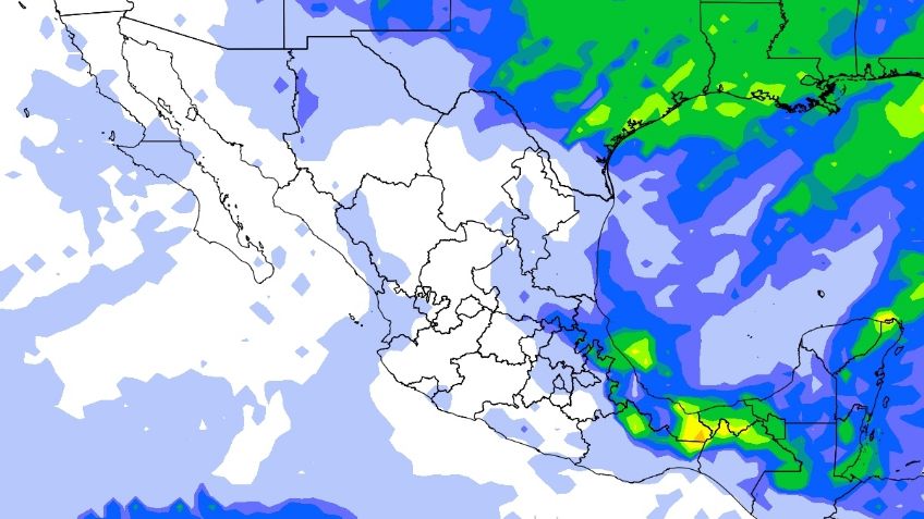 ¿Dos frentes fríos? Estos son los estados en los que LLOVERÁ hoy lunes 23 de enero