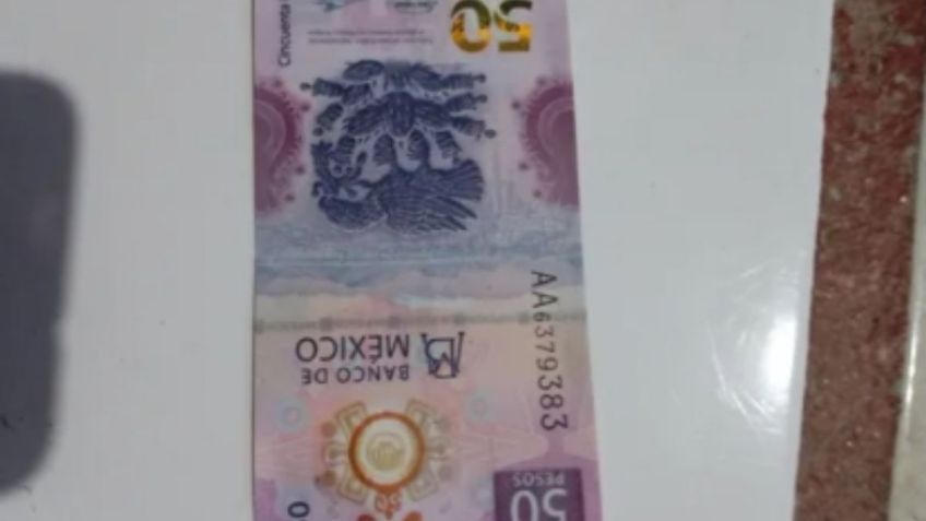 ¿Cómo reconocer el billete de 50 pesos por el que ofrecen 300 mil pesos?