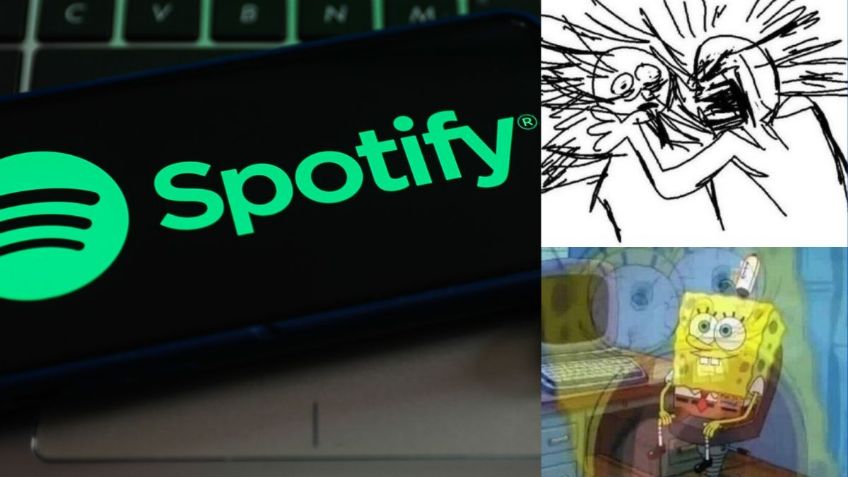 Los MEJORES MEMES de la caída de Spotify en México