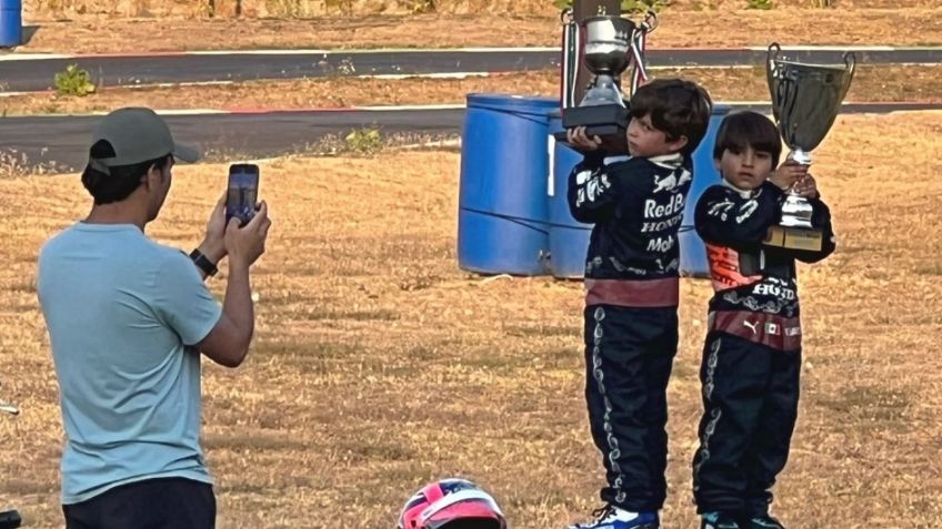 ¿Sabías que… Checo Pérez corría contra pilotos de 30 años cuando era un niño?