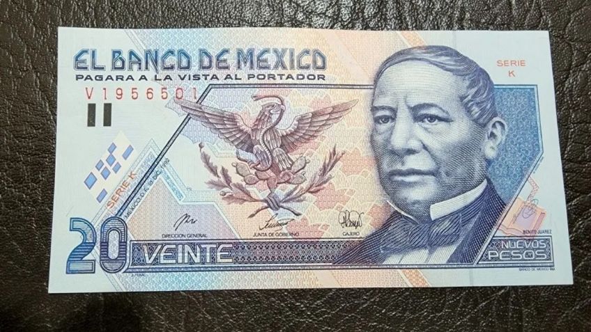 ¿Cómo reconocer el billete de 20 pesos por el que ofrecen 65 mil pesos?