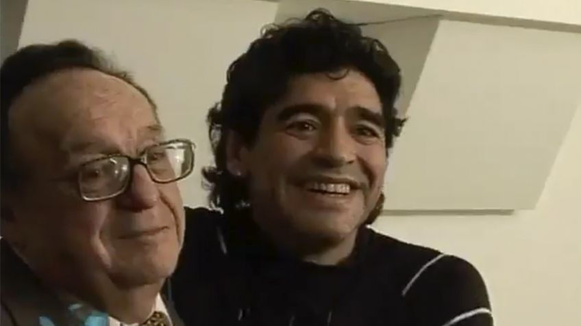 VIDEO VIRAL: el día que Diego Armando Maradona conoció al Chavo del 8