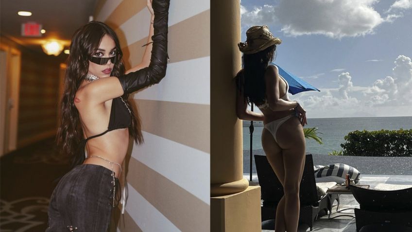 La increíble rutina de Danna Paola para mantener los glúteos firmes