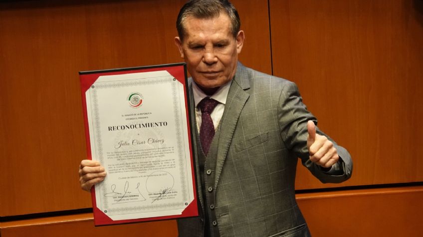 La cantidad que Julio César Chávez recibió por el Premio Nacional del Deporte