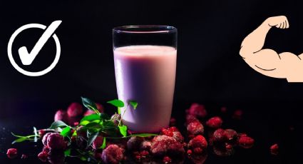 El licuado mágico de solo 6 INGREDIENTES que aumentará tu masa muscular en DÍAS