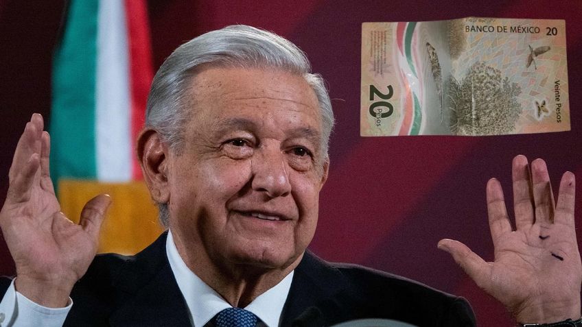 Esta es la MILLONADA cantidad que ofrecen por este billete de 20 pesos que tiene la palabra AMLO