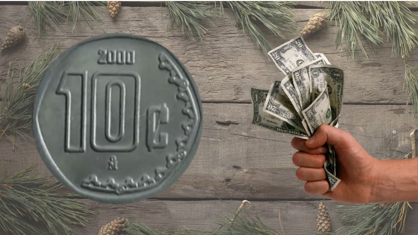 La CARACTERÍSTICA de esta moneda de 10 centavos por la que exigen 20 mil pesos en internet